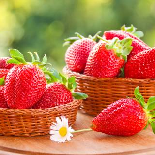 Fruit basket 4k wallpaper