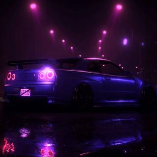 Midnight Purple R34 wallpaper