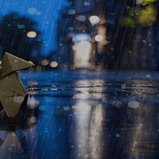 Rainy PC wallpaper