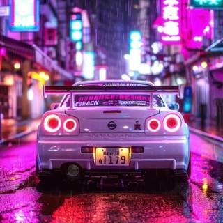 GTR animated wallpaper