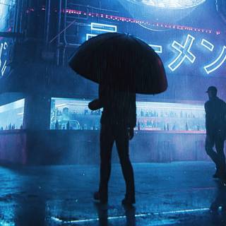 Aesthetic rain 4k wallpaper