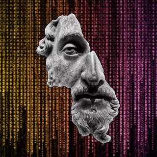 Purple Matrix wallpaper