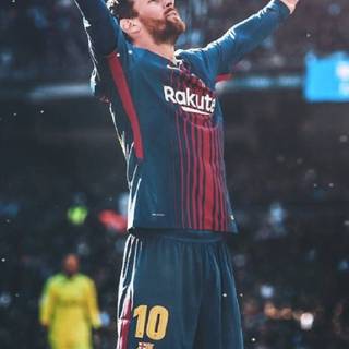 Leo Messi iPhone wallpaper