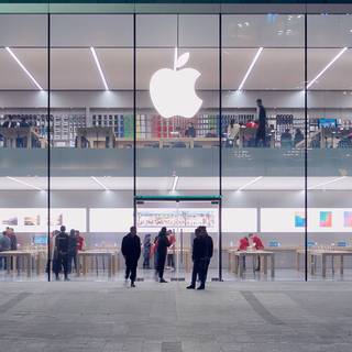 iPhone store wallpaper