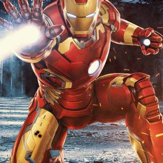 Iron Man iPhone 15 wallpaper