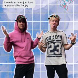 Sam and Colby phone wallpaper