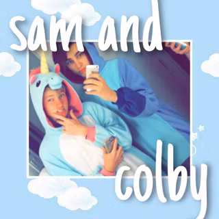 Sam and Colby phone wallpaper
