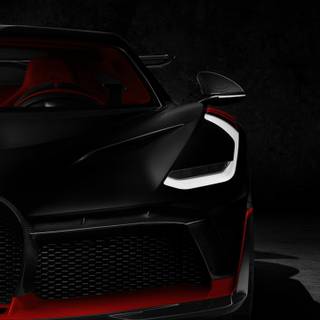 Bugatti logo iPhone wallpaper