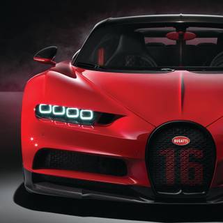 Bugatti logo iPhone wallpaper