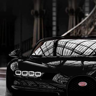 Bugatti logo iPhone wallpaper