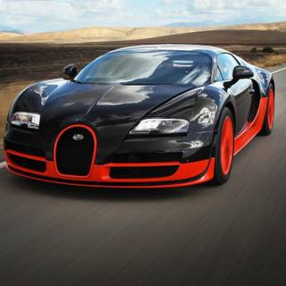 Bugatti logo iPhone wallpaper