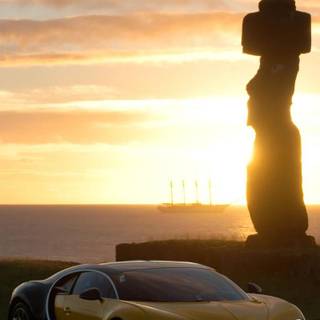 Bugatti logo iPhone wallpaper