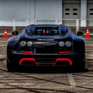 Bugatti logo iPhone wallpaper