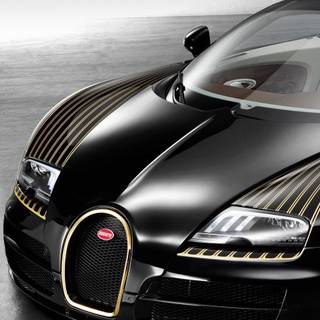Bugatti logo iPhone wallpaper