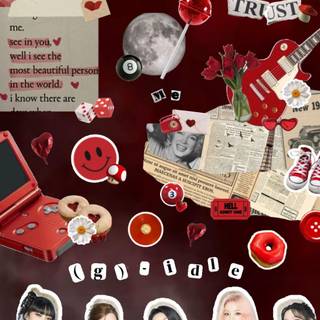 Gidle iPhone wallpaper