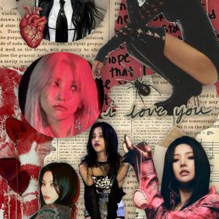 Gidle iPhone wallpaper