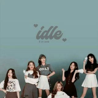 Gidle iPhone wallpaper