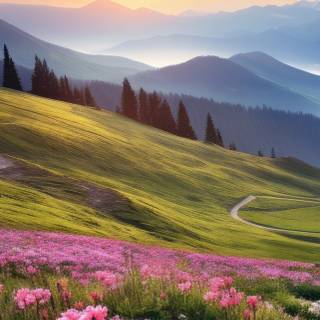 Aesthetic scenery phone wallpaper