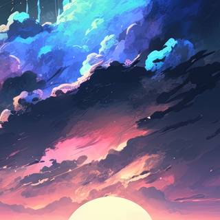 Aesthetic scenery phone wallpaper