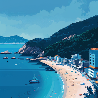 Aesthetic scenery phone wallpaper