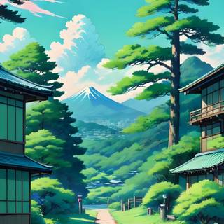 Aesthetic scenery phone wallpaper