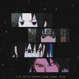 Sasuke aesthetic iPhone wallpaper