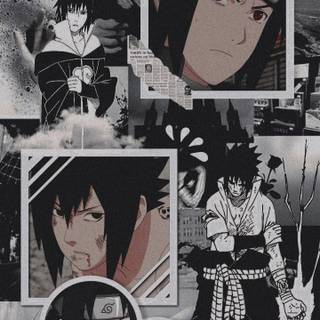 Sasuke aesthetic iPhone wallpaper