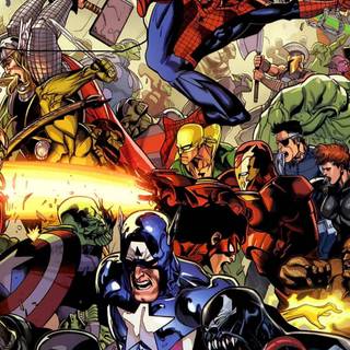 Marvel comic phone wallpaper