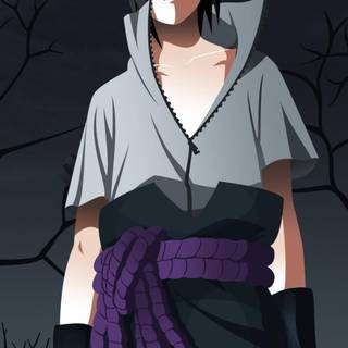 Sasuke aesthetic iPhone wallpaper