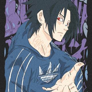 Sasuke aesthetic iPhone wallpaper
