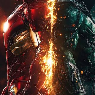 Iron Man iPhone 15 wallpaper
