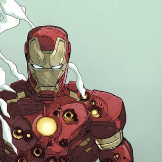 Iron Man iPhone 15 wallpaper
