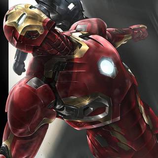 Iron Man iPhone 15 wallpaper