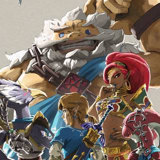 Zelda BOTW phone wallpaper