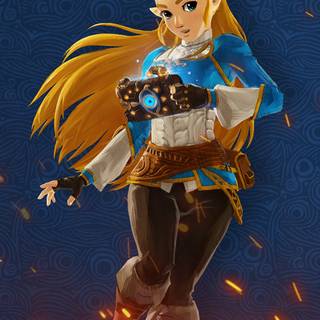 Zelda BOTW phone wallpaper