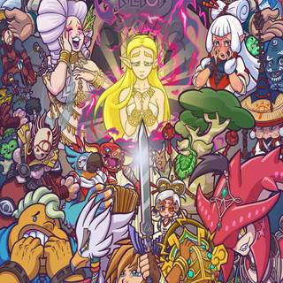 Zelda BOTW phone wallpaper