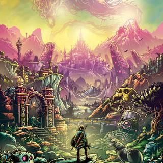 Zelda BOTW phone wallpaper