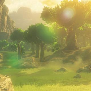 Zelda BOTW phone wallpaper