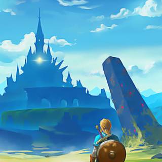 Zelda BOTW phone wallpaper