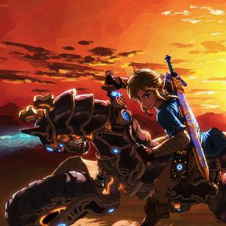Zelda BOTW phone wallpaper