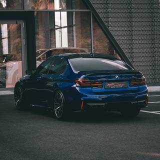 BMW M5 Competition iPhone wallpaper