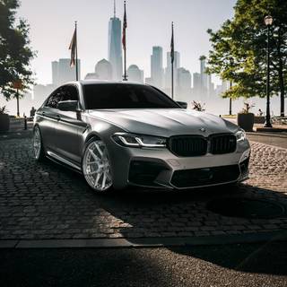 BMW M5 Competition iPhone wallpaper