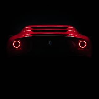 Dark Ferrari wallpaper