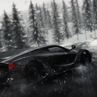 Dark Ferrari wallpaper