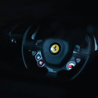 Dark Ferrari wallpaper