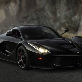 Dark Ferrari wallpaper