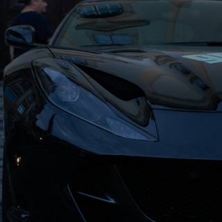 Dark Ferrari wallpaper