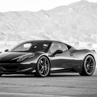 Dark Ferrari wallpaper