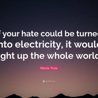 Nikola Tesla quotes wallpaper