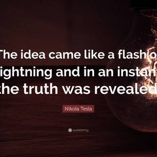 Nikola Tesla quotes wallpaper
